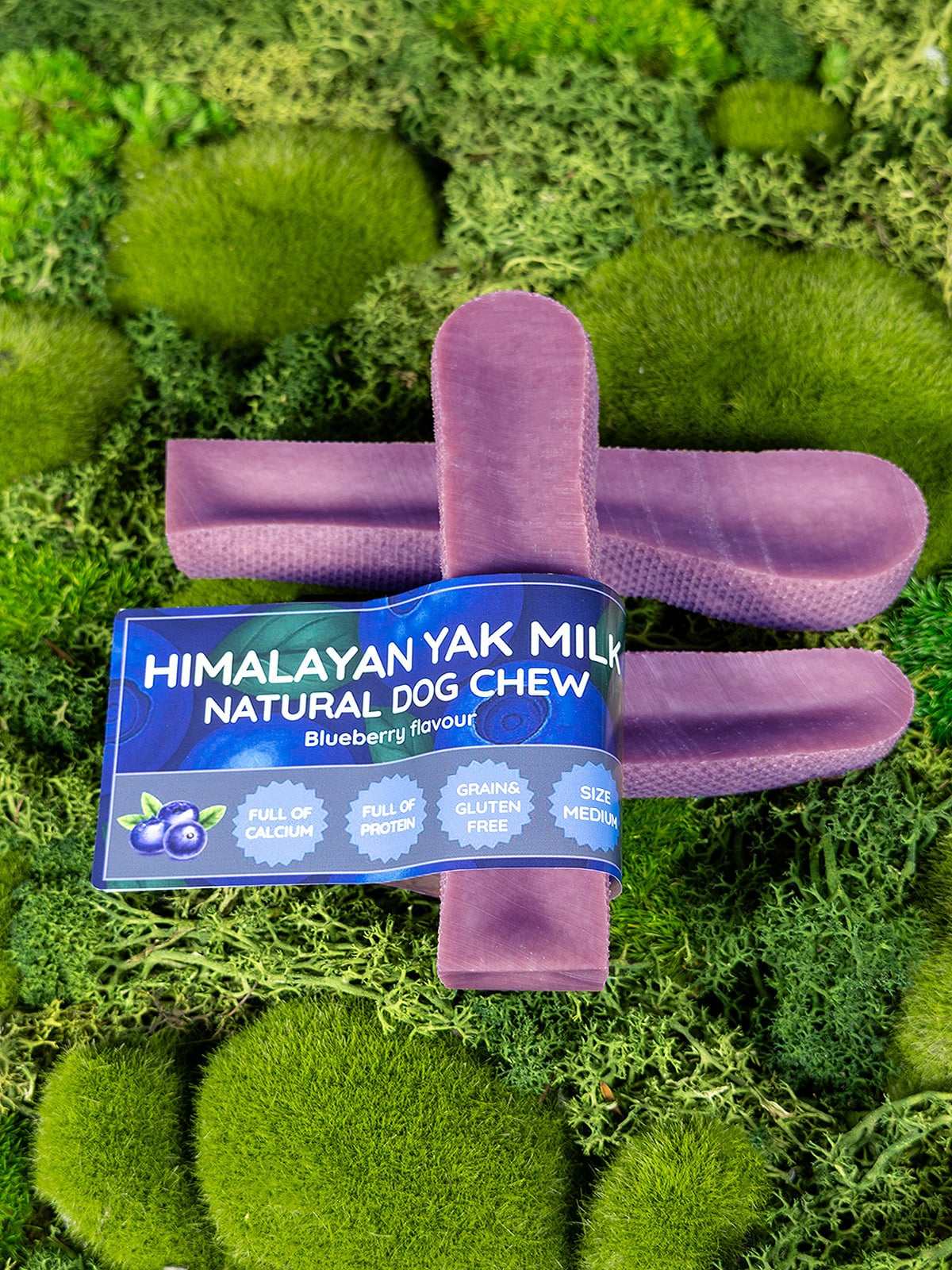 Blueberry Yak Dog Chew