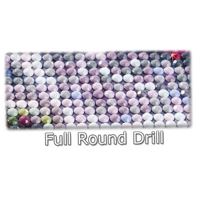 Chihuahua Diamond Art DIY Craft Kit 25 x 20cm Round Drill