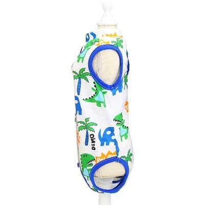Surgery Suits for Small Dogs Post Surgery Wound Protection Dinosaurs