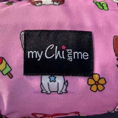 Roll and Go Signature Collection Padded Chihuahua Print Travel Mat by My Chi and Me