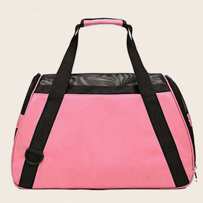 Pink Easy Breathe Holdall Style Pet Carrier Medium