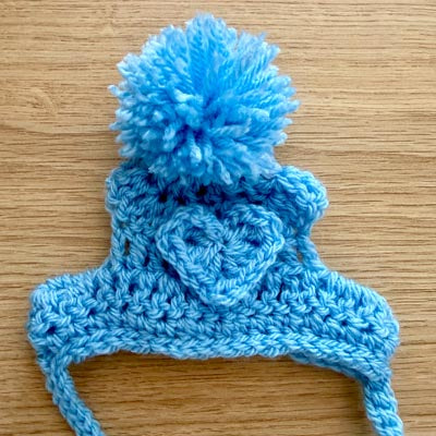 Pom Pom Hat Baby Blue