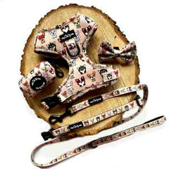 Smart Little Paws Stone Chihuahua Print Exclusive Designer Collar by My Chi and Me