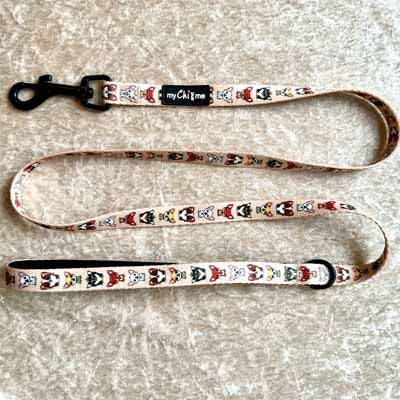 Stone Chihuahua Print Exclusive Designer Lead by My Chi and Me