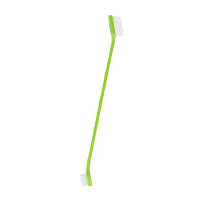 Dual head Soft Nylon Bristle Dog Toothbrush