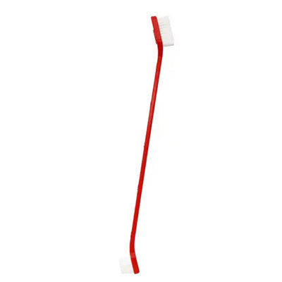 Dual head Soft Nylon Bristle Dog Toothbrush