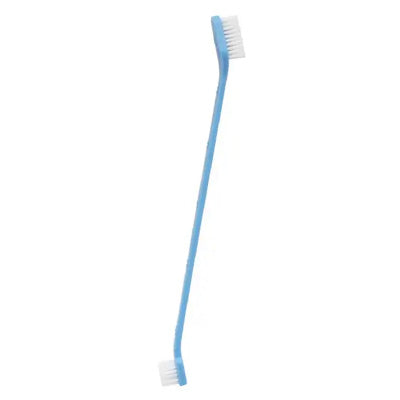Dual head Soft Nylon Bristle Dog Toothbrush