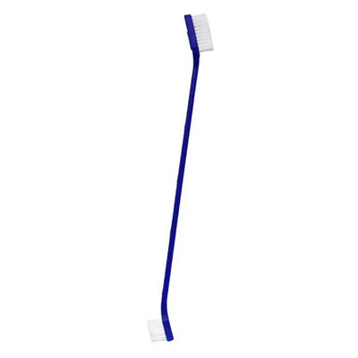 Dual head Soft Nylon Bristle Dog Toothbrush
