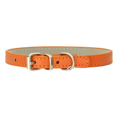 Small Dog Collar PU Leather 9 Colours