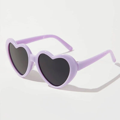 Heart Shaped Small Dog Sunglasses Lilac Bon Bon