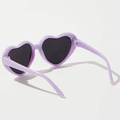 Heart Shaped Small Dog Sunglasses Lilac Bon Bon