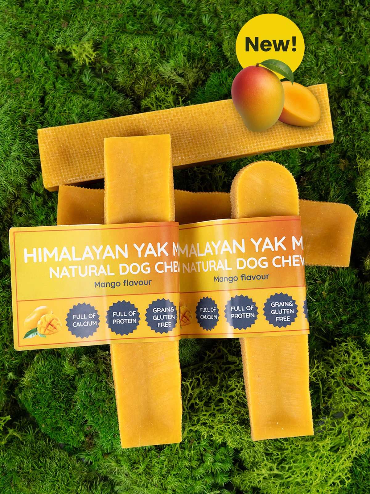 Mango Yak Dog Chew