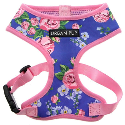 Pink and Blue Floral Burst Harness by Urban Pup - My Chi and Me