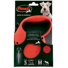 Flexi Original Retractable Extending Medium Dog Lead 5 Metre Cord 3 Colours