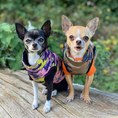 Small Dog Soft Cable Jumper Orange 6 Sizes