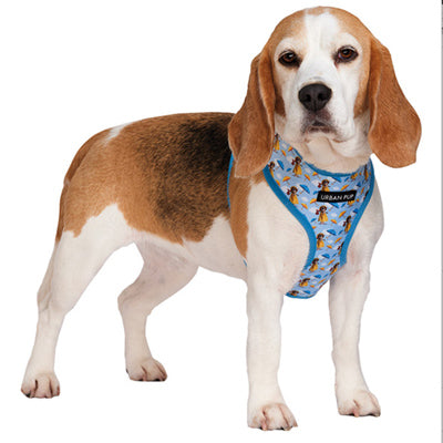 Urban Pup Wallace and Gromit Official Umbrella Print Harness
