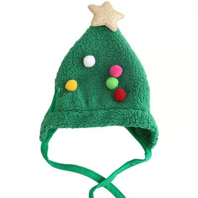 Christmas Hats and Bibs for Small Dogs