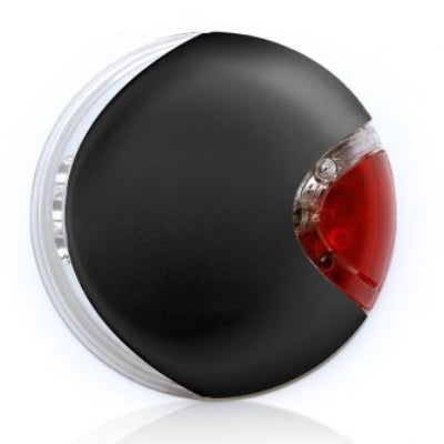 LED Lighting system for Flexi Black Retractable Extending Dog Lead 5 Metre Tape with Non Chew Strap