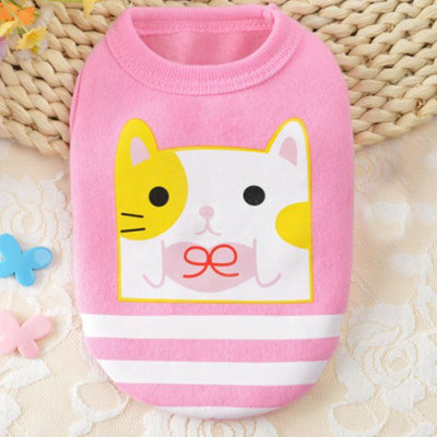 Premium XXXS (4) Puppy Vest Cute Characters - 6 Colours