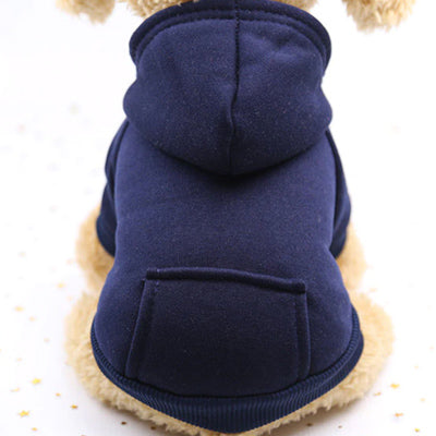 Chihuahua or Small Dog Hoodie Style Hooded Sweatshirt in 6 Popular Colours