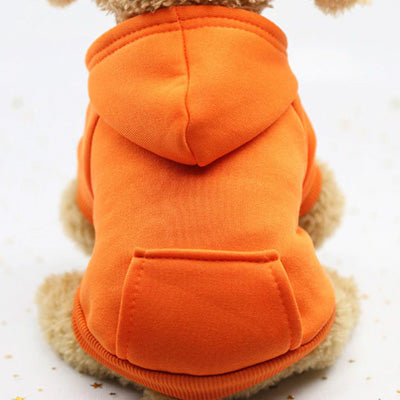 Chihuahua or Small Dog Hoodie Style Hooded Sweatshirt in 6 Popular Colours