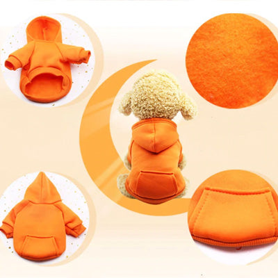 Chihuahua or Small Dog Hoodie Style Hooded Sweatshirt in 6 Popular Colours
