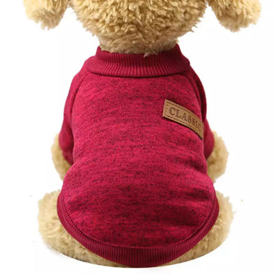 Chihuahua Puppy and Small Chihuahua Knitted Cosy Fleece Lined Jumper 13 Colours Extra Small - My Chi and Me