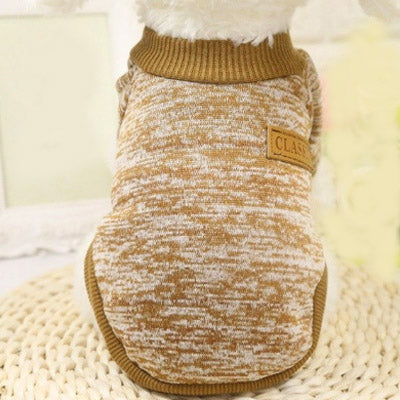 Chihuahua Puppy and Small Dog Knitted Cosy Fleece Lined Jumper 9 COLOURS Medium Chihuahua Clothes and Accessories at My Chi and Me