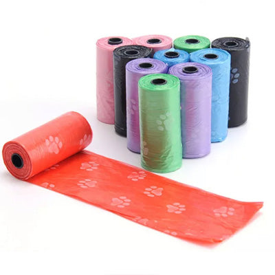 Dog Poop Bag Holder with 20 Bags 6 COLOURS Chihuahua Clothes and Accessories at My Chi and Me