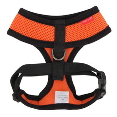 Puppia Soft Mesh Small Dog Harness A Orange 3 Sizes