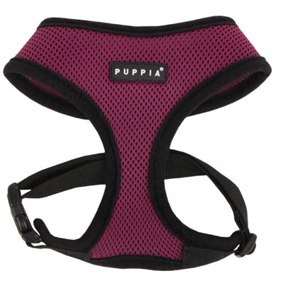 Puppia Soft Mesh Small Dog Harness A Purple 3 Sizes