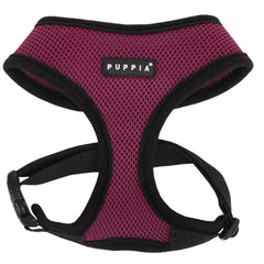 Puppia Soft Mesh Small Dog Harness A Purple 3 Sizes