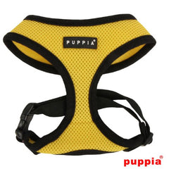 Puppia Soft Mesh Chihuahua Small Dog Harness A Yellow 3 Sizes