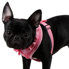 Puppia Vivian Chihuahua Small Dog Harness A Pink 3 Sizes