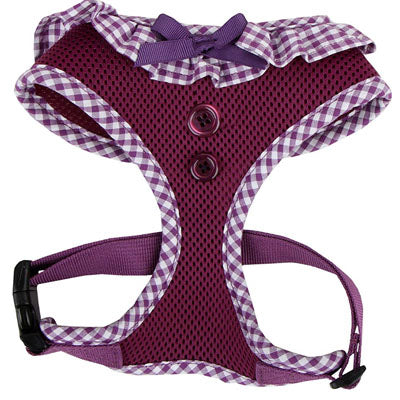 Puppia Vivian Chihuahua Small Dog Harness A Purple 3 Sizes