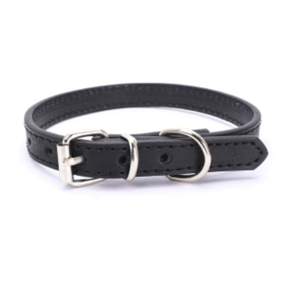 Small Dog Collar PU Leather 7 Colours