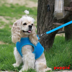 Puppia Soft Mesh Vest Style Small Dog Jacket Harness B Sky Blue 4 Sizes