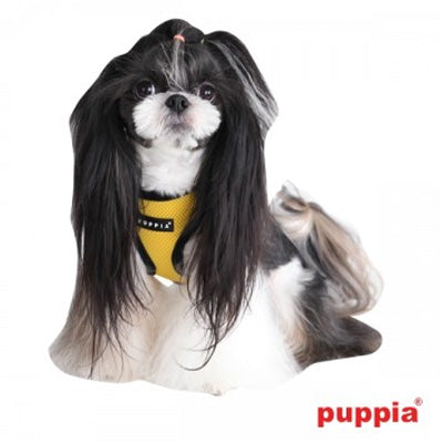 Puppia Soft Mesh Vest Style Small Dog Jacket Harness B Yellow 4 Sizes