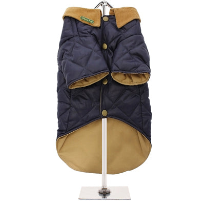 Urban Pup Chihuahua Puppy Chihuahua or Small Dog Navy Blue Town and Country Quilted Dog Coat Chihuahua Clothes and Accessories at My Chi and Me