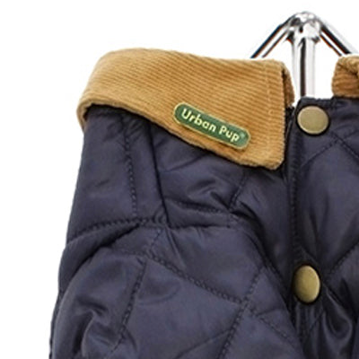 Urban Pup Chihuahua Puppy Chihuahua or Small Dog Navy Blue Town and Country Quilted Dog Coat Chihuahua Clothes and Accessories at My Chi and Me