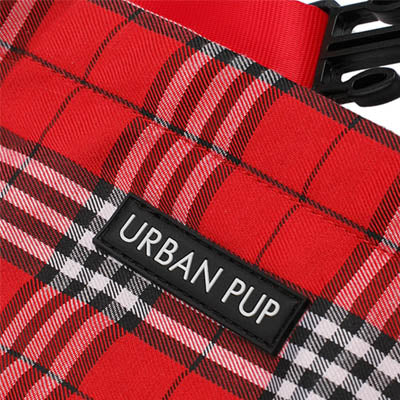Urban Pup Red Tartan Bandana for Chihuahuas and Small Dogs