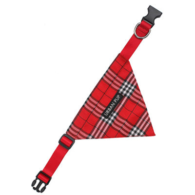 Urban Pup Red Tartan Bandana for Chihuahuas and Small Dogs