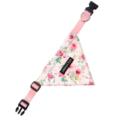Urban Pup White Floral Cascade Bandana for Small Dogs