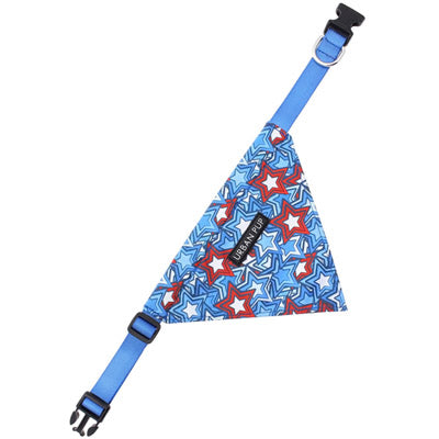 Urban Pup Blue Hero Star Bandana for Chihuahuas and Small Dogs