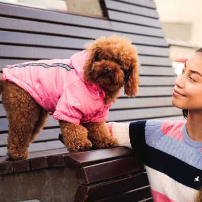Urban Pup Rainstorm Chihuahua or Small Dog Coat Pink