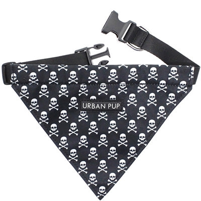 Urban Pup Skull and Crossbones Bandana for Small Dogs