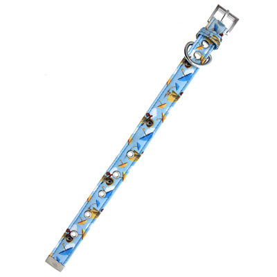 Urban Pup Wallace and Gromit Official Umbrella Print Dog Collar