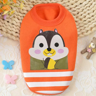 Premium XXXS Puppy Vest Cute Characters - 5 Colours Chihuahua Clothes and Accessories at My Chi and Me