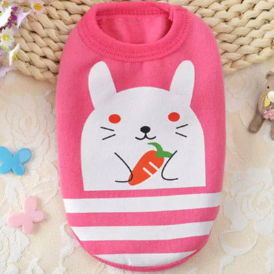 Premium XXXS Puppy Vest Cute Characters - 5 Colours Chihuahua Clothes and Accessories at My Chi and Me