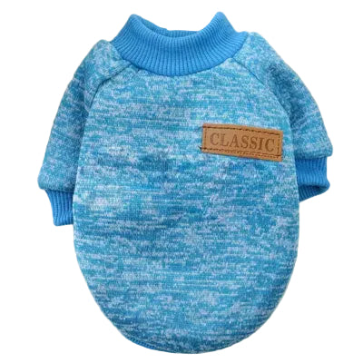 Chihuahua Puppy and Small Dog Knitted Cosy Fleece Lined Jumper 9 COLOURS Medium Chihuahua Clothes and Accessories at My Chi and Me